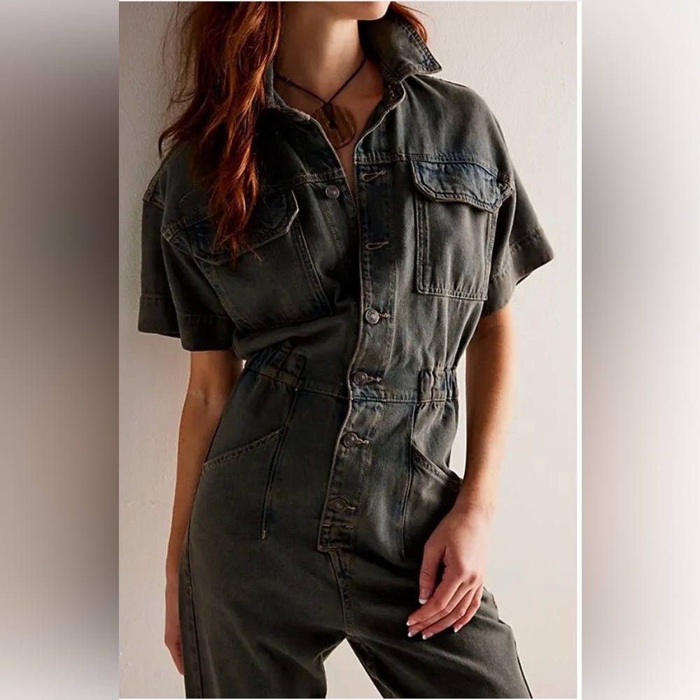 We The Free Marci Jumpsuit. Women. Size 26 NWT - Picture 3 of 6